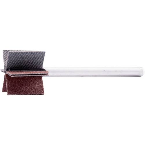 PFERD TOOLS 44403254 PFERD Korund Fächerschleifer F Ø 25x20mm Schaft-Ø 6 mm Länge 60 mm Lamellen 6x2 Lamellen A120 für F...