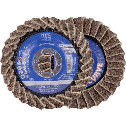 Thumbnail - PFERD TOOLS 44694121 Fächerschleifscheibe Durchmesser 115 mm Bohrungs-Ø 22.23 mm 5 St.