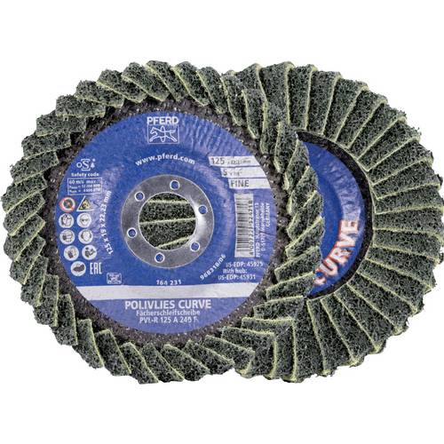 PFERD TOOLS 44694133 Fächerschleifscheibe Durchmesser 125 mm Bohrungs-Ø 22.23 mm 5 St.