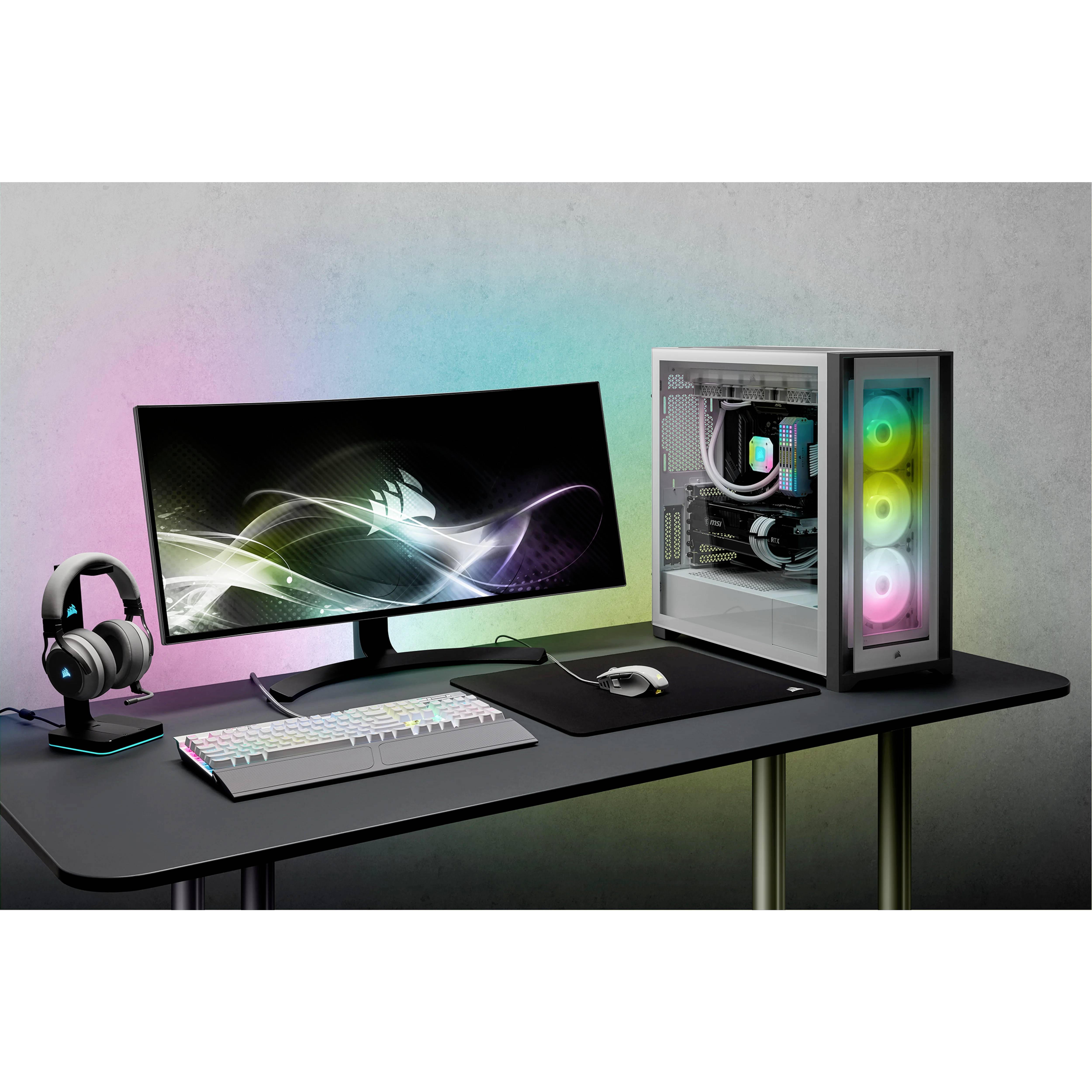 CORSAIR iCUE 5000X RGB - Tower - ATX - Seitenteil mit Fenster (gehärtetes Glas)-16