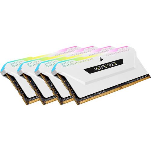 Corsair CMH32GX4M4E3200C16W PC-Arbeitsspeicher Modul DDR4 32 GB 4 x 8 GB 3200 MHz 288pin DIMM CL16 CMH32GX4M4E3200C16W
