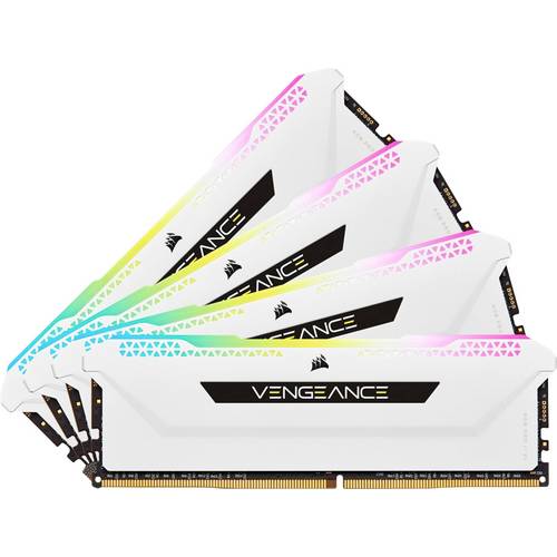 Corsair CMH64GX4M4E3200C16W PC-Arbeitsspeicher Modul DDR4 64 GB 4 x 16 GB 3200 MHz 288pin DIMM CL16 CMH64GX4M4E3200C16W