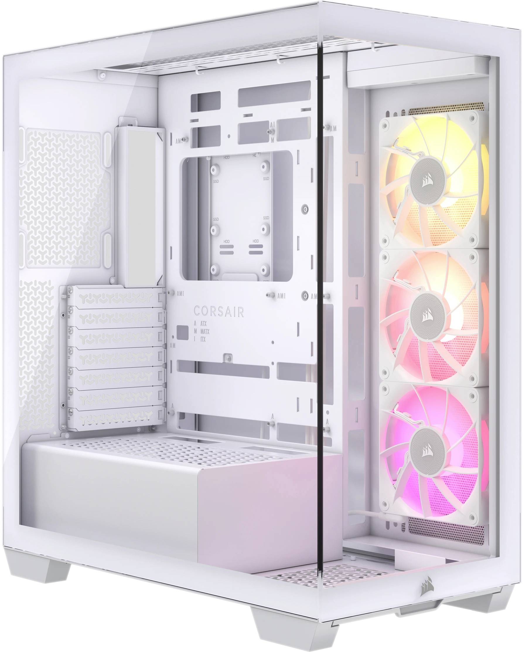 Corsair iCUE 3500X Midi-Tower PC Case Bianco