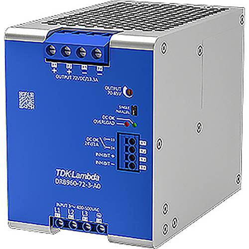 TDK DRB960-72-3-A0 Hutschienen-Netzteil (DIN-Rail) 85 V/DC 13.3 A 960 W Anzahl Ausgänge:1 x Inhalt 1 St.