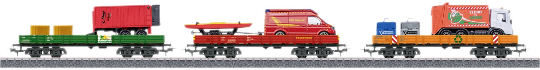 Märklin Start up aus 00740 Flachwagen AC