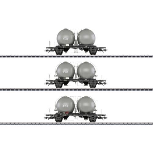 Märklin 46632 H0 3er-Kugelsilo-Set der NS