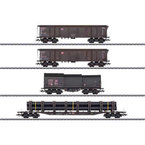 Thumbnail - Märklin 46915 H0 4er-Güterwagen-Set der DB AG, MHI
