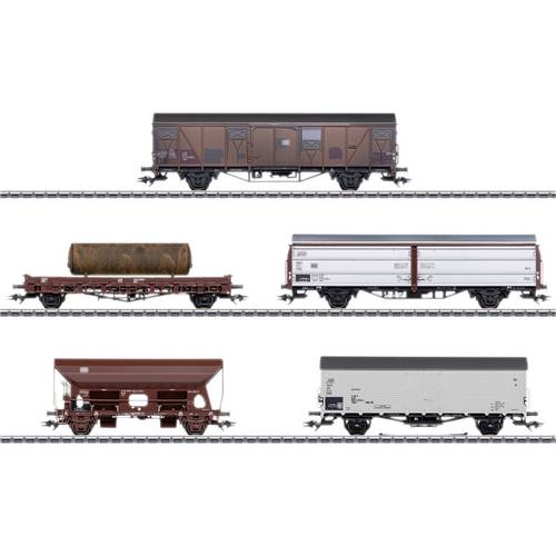 Thumbnail - Märklin 47371 H0 5er-Güterwagen-Set BR193 der DB
