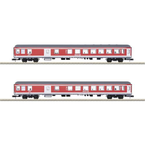 Thumbnail - MiniTrix 18258 N 2er-Set Personenwagen RE 7 Freizeitexpress Murgtäler der DB AG
