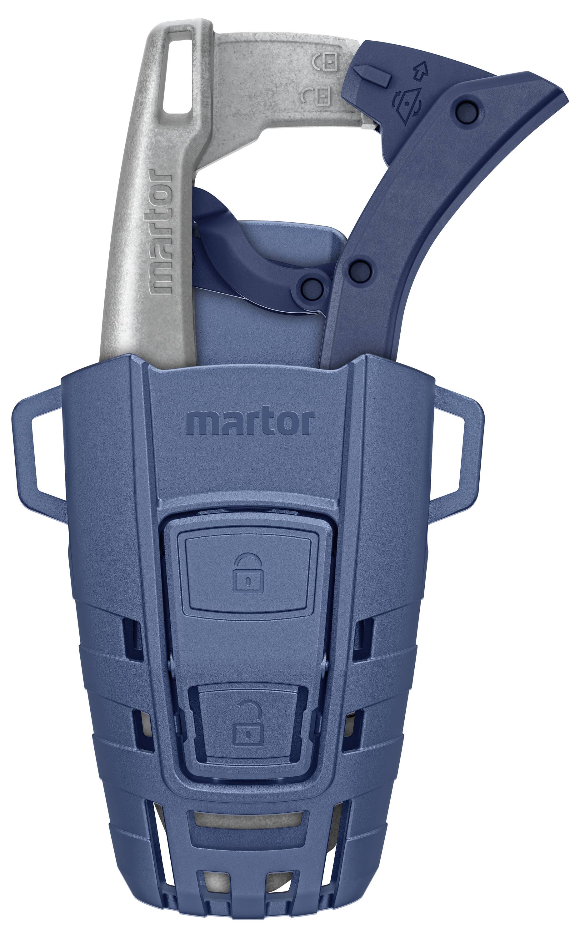 MARTOR 610102.09 MARTOR Sicherheitsmesser SECUNORM 610 XDR MIT HOLSTER mit TRAPEZKLINGE 160099   1 Stück 1 St.