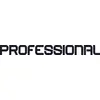 Schwarze Buchstaben bilden das Wort ‚PROFESSIONAL‘ auf weißem Hintergrund.