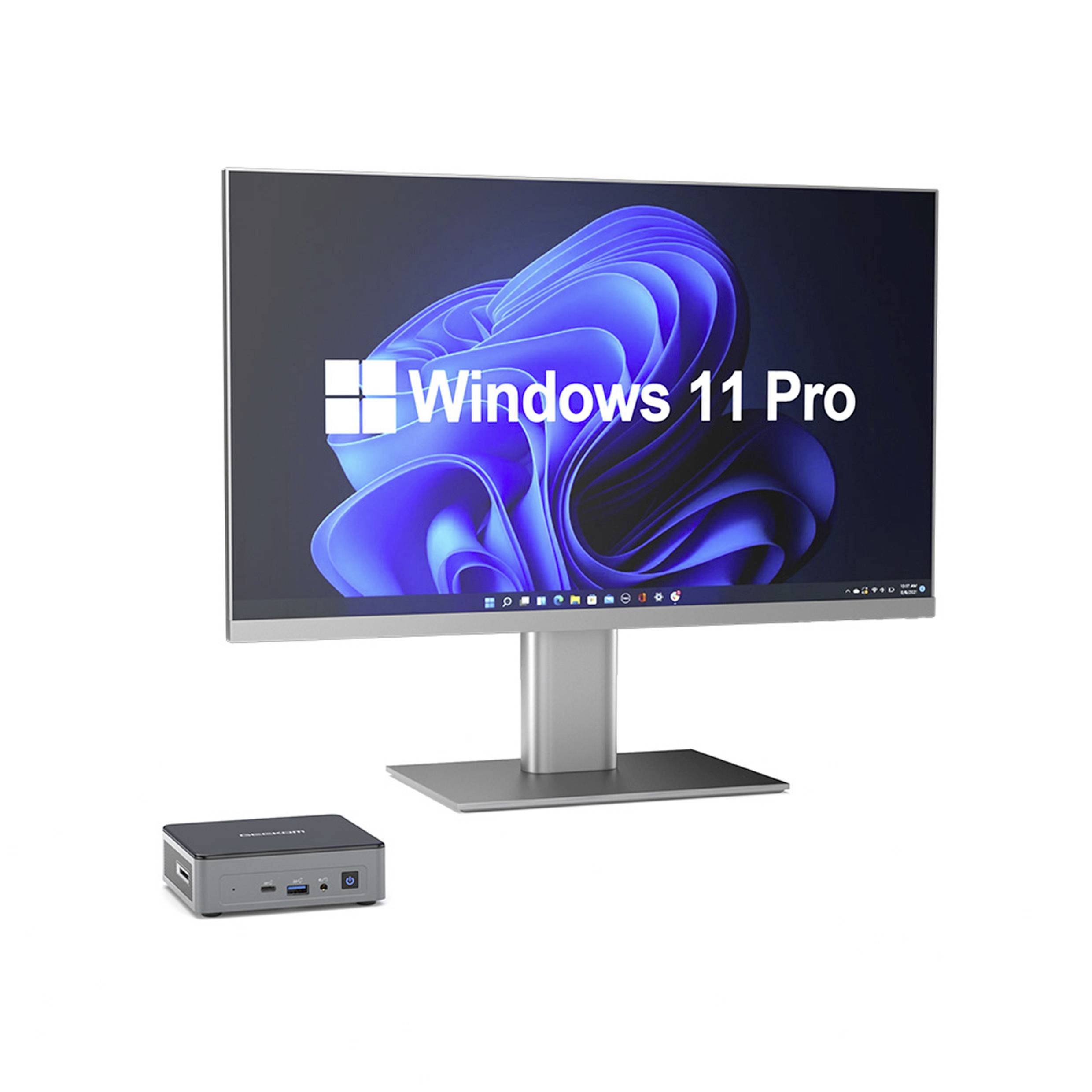 GEEKOM Mini PC Air12 - N150 Intel® N Intel® Processor N150 Alder Lake-N 3.4 GHz 16 GB RAM 512 GB SSD Intel UHD Graphics -7