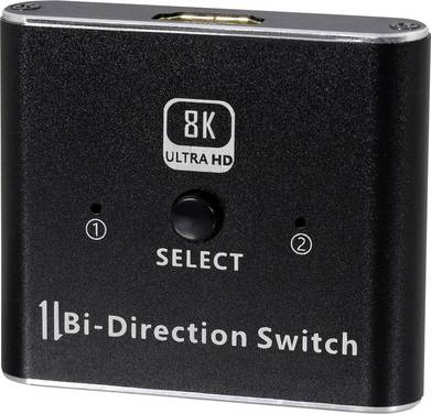 Maxtrack  1+2 Port HDMI-Switch  7680 x 4320 Pixel