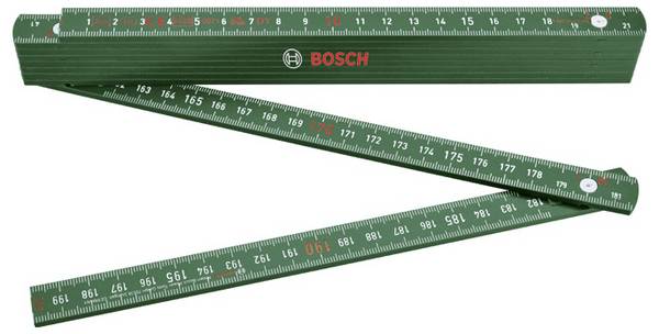 Bosch Home and Garden 1600A032V3 1600A032V3 Maßband   2 m Polyamid (glasfaserverstärkt)