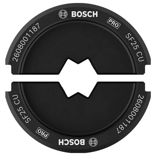 Thumbnail - Bosch Accessories 2608001160 2608001160 Crimpeinsatz Rohrkabelschuhe, Rohrverbinder 25 bis 25 mm²