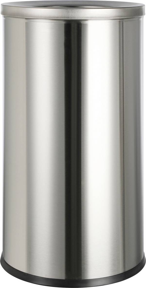 Elevar SP-SWB-001 SP-13503828  Abfalleimer 50 l (Ø x H) 38 cm x 73 cm Edelstahl Aluminium (satiniert) 1 St.