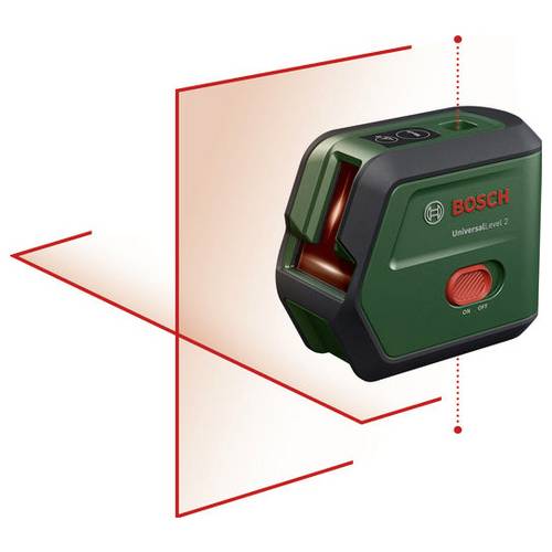 Bosch Home and Garden UniversalLevel 2 Kreuzlinienlaser Reichweite (max.): 12 m