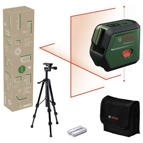 Thumbnail - Bosch Home and Garden UniversalLevel 2 Set Kreuzlinienlaser Reichweite (max.): 12 m