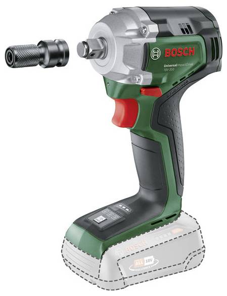 Bosch Home and Garden UniversalImpactDrive 18V-350 0603980304 Mutterdragare batteri 350 Nm 18 V Antal batterier som ingår 0