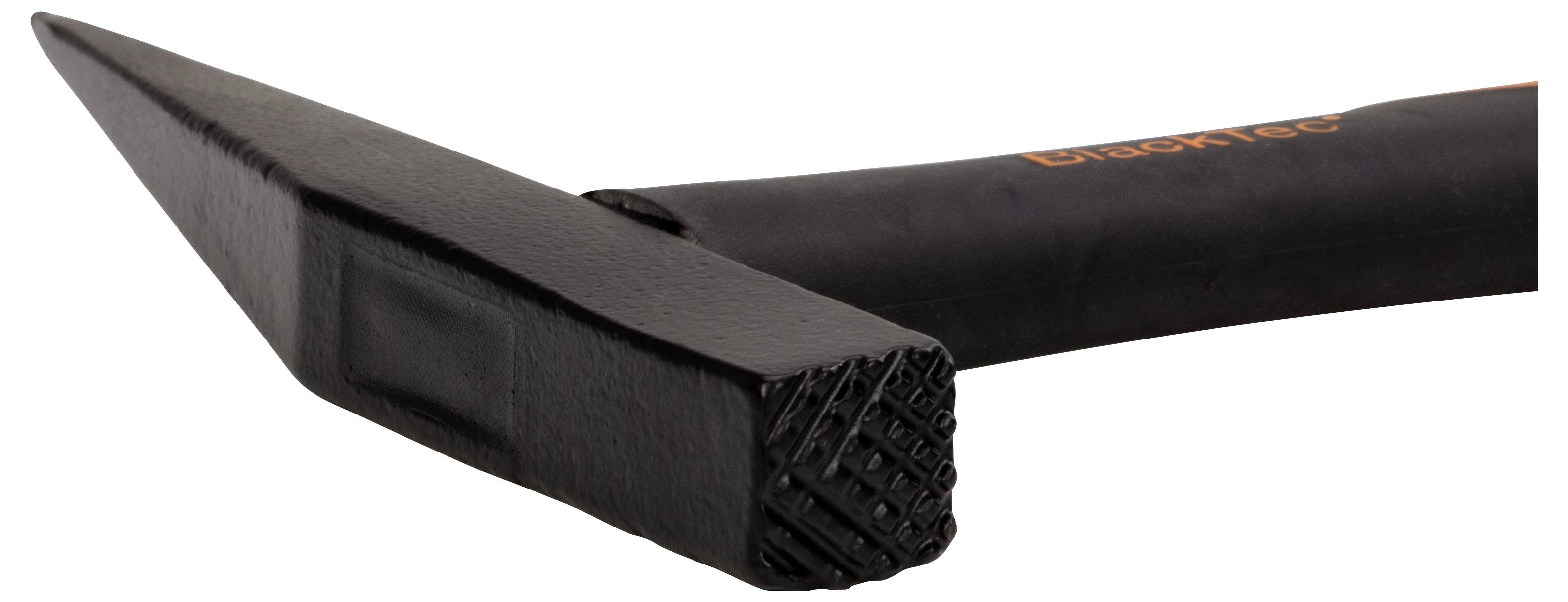Spitzhammer mit schwarzem, ergonomischem Griff, geeignet für präzise Arbeiten im Handwerk.