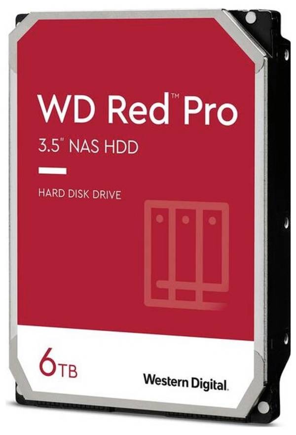 WD Red Pro WD6005FFBX - Festplatte - 6 TB - intern - 3.5"" (8.9 cm)