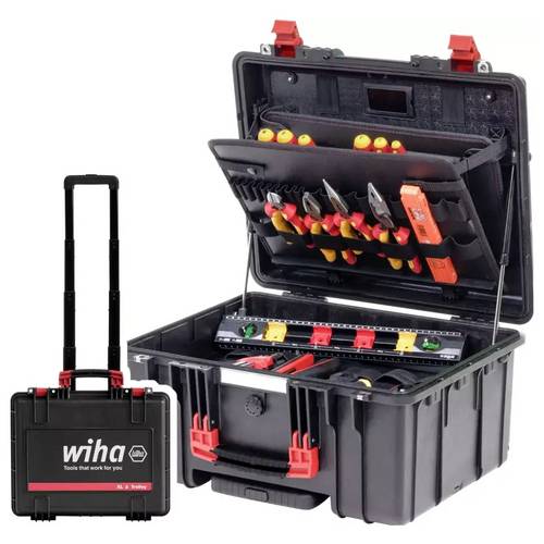 Thumbnail - Wiha XL 2 Trolley 45795 Elektriker, Handwerker, Lehrlinge, Profi, VDE Werkzeugkoffer bestückt 60teilig