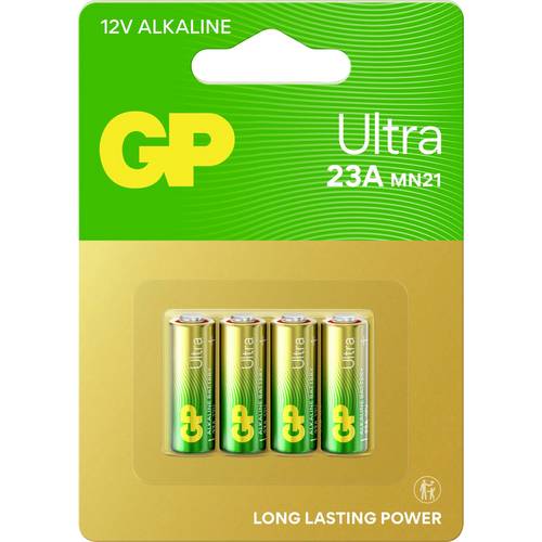 GP Ultra Spezial-Batterie 23 A 12 V 4 St.