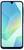 Ein Smartphone mit großem Display, blauen Rahmen und minimalistischem Hintergrund.