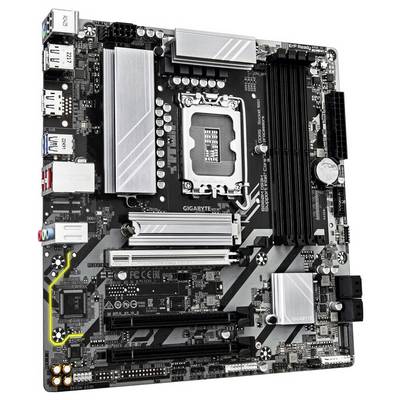 Gigabyte B860M DS3H LGA1851 MB Mainboard Sockel (PC) Intel® LGA 1851 Formfaktor (Details) Micro-ATX Mainboard-Chipsatz I-2