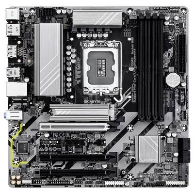 Eine 'Gigabyte' Mainboard mit CPUs, RAM-Steckplätzen, PCIe-Steckplätzen und Kühlkörpern, entwickelt für High-Performance-Computing.