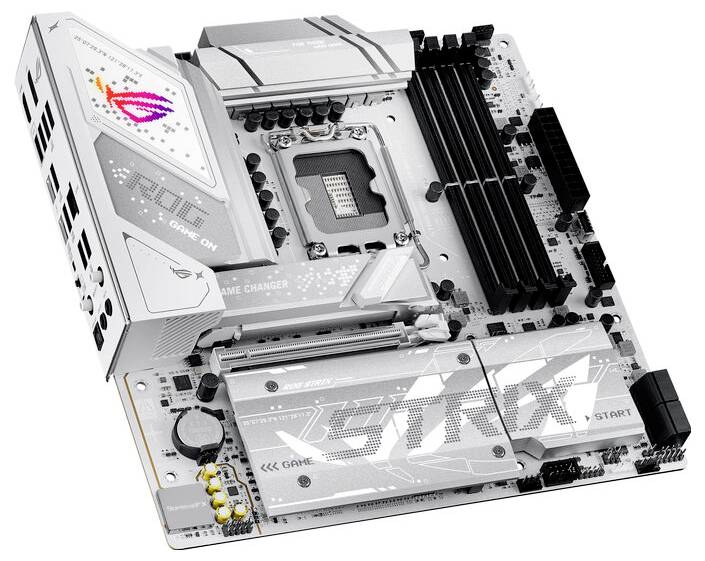 Asus ROG STRIX B860-G GAMING WIFI Mainboard Sockel (PC) Intel® LGA 1851 Formfaktor (Details) Micro-ATX Mainboard-Chipsat-1