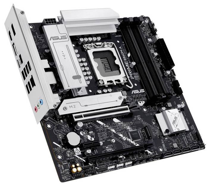 Asus PRIME B860M-A-CSM Mainboard Sockel (PC) Intel® LGA 1851 Formfaktor (Details) ATX Mainboard-Chipsatz Intel® B860-1