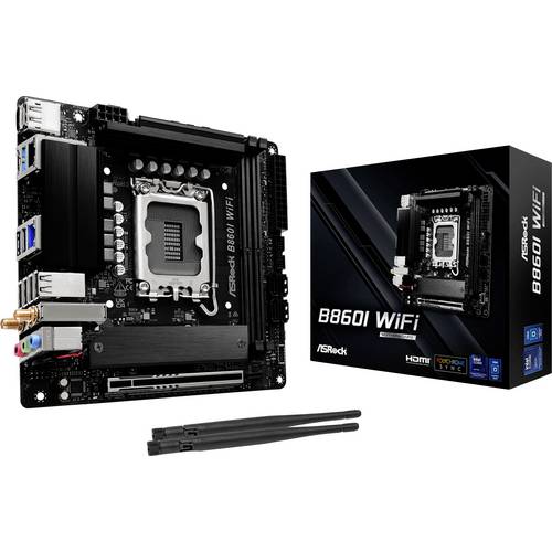 Thumbnail - ASRock B860I WiFi Mainboard Sockel (PC) Intel® LGA 1851