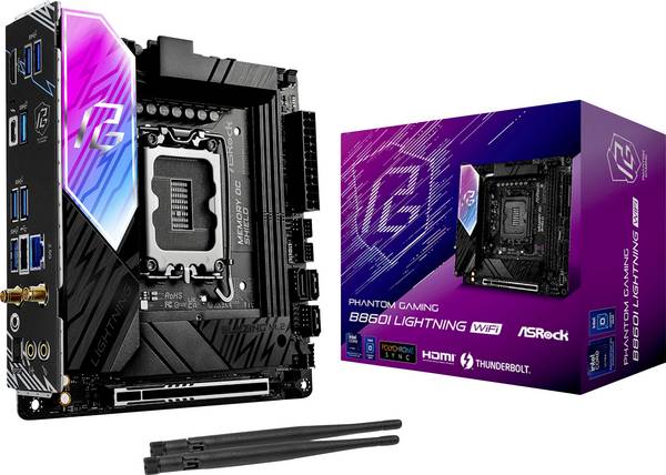 ASRock B860I Lightning WiFi Mainboard Sockel (PC) Intel® LGA 1851 Formfaktor (Details) Mini-ITX