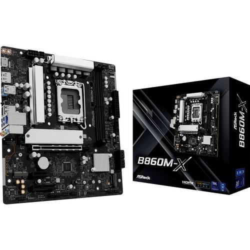 Thumbnail - ASRock B860M-X Mainboard Sockel (PC) Intel® LGA 1851