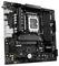 Eine Computermotherboard, die verschiedene Steckplätze und Komponenten zeigt, einschließlich RAM-Steckplätze, CPU-Sockel und mehrerer Anschlüsse und Verbinder.