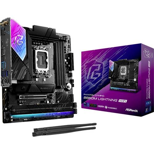 Thumbnail - ASRock B860M Lightning WiFi Mainboard Sockel (PC) Intel® LGA 1851