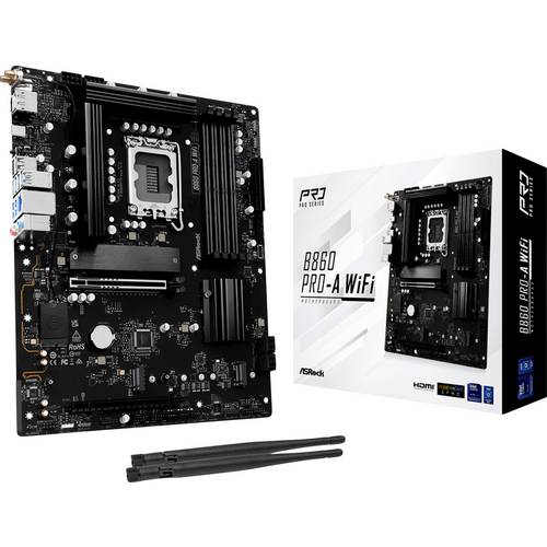 Thumbnail - ASRock B860 Pro-A WiFi Mainboard Sockel (PC) Intel® LGA 1851 Formfaktor (Details) ATX