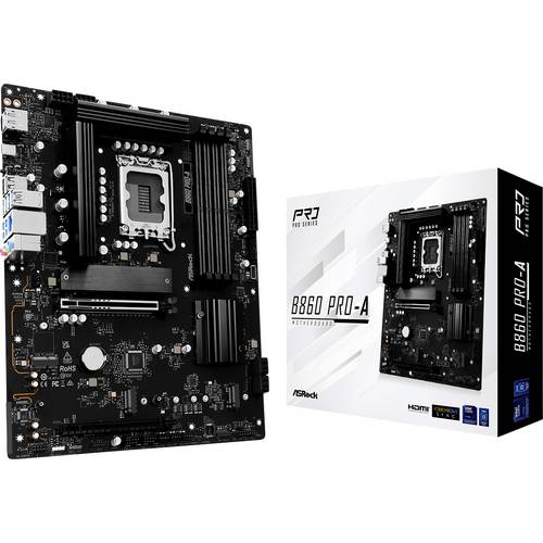 Thumbnail - ASRock B860 Pro-A Mainboard Sockel (PC) Intel® LGA 1851 Formfaktor (Details) ATX