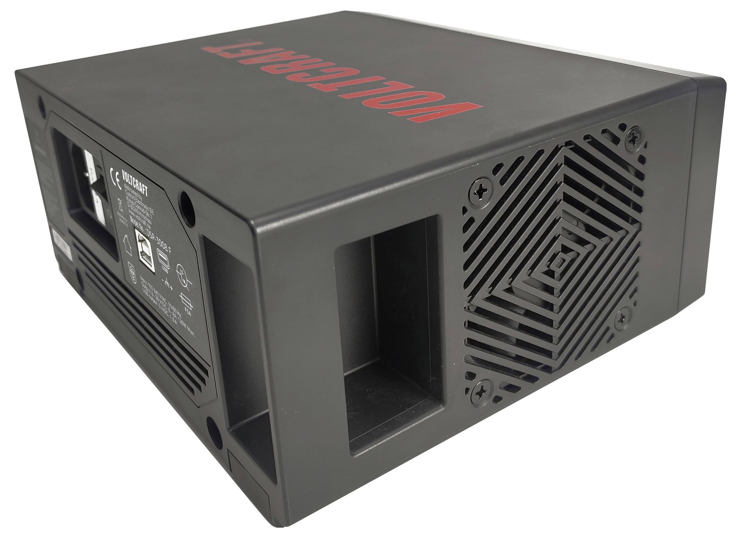 VOLTCRAFT DSP-3008 F Labornetzgerät, einstellbar kalibriert (DAkkS-akkreditiertes Labor) 0 - 30 V 0 - 8 A 120 W USB lüft-2