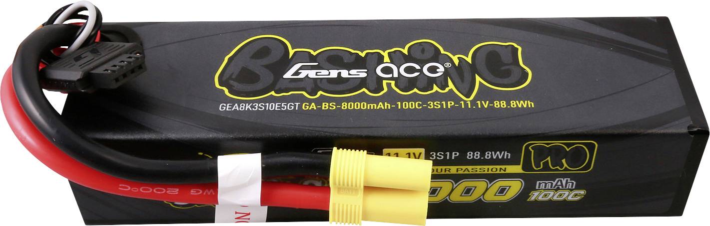 Gens ace Modellbau-Senderakku (LiPo) 11.1 V 8000 mAh Hardcase EC5