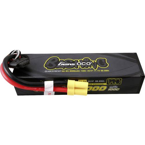 Gens ace Modellbau-Senderakku (LiPo) 11.1 V 8000 mAh Hardcase EC5