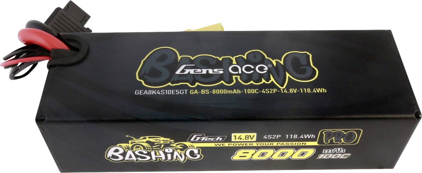 Gens ace Modellbau-Akkupack (LiPo) 14.8 V 8000 mAh Hardcase EC5