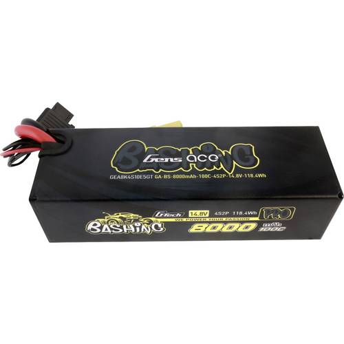 Gens ace Modellbau-Akkupack (LiPo) 14.8 V 8000 mAh Hardcase EC5