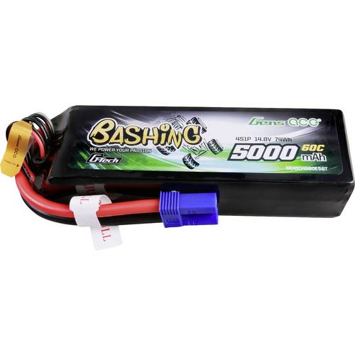 Gens ace Modellbau-Akkupack (LiPo) 14.8 V 5000 mAh Block EC5