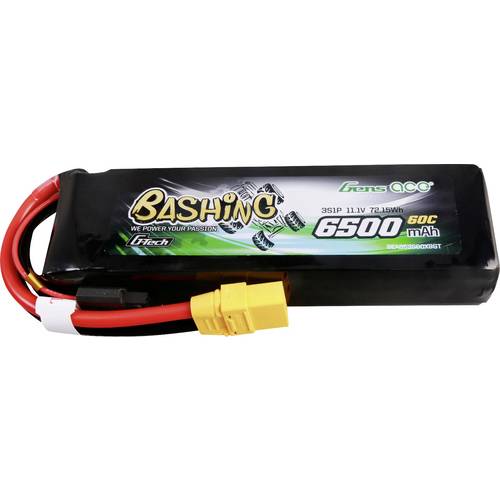 Gens ace Modellbau-Akkupack (LiPo) 11.1 V 6500 mAh Hardcase XT90
