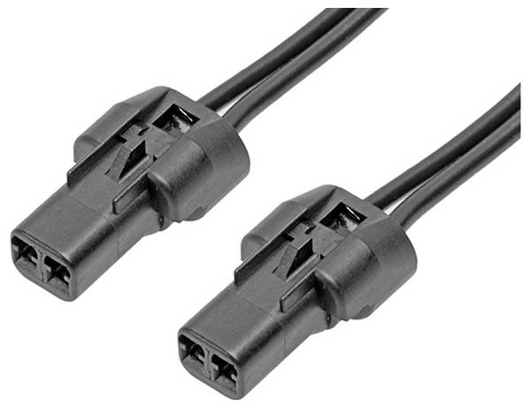 Molex Buchsengehäuse-Kabel Polzahl Gesamt 2 Rastermaß: 2.50 mm 215310-1021 1 St. Piece