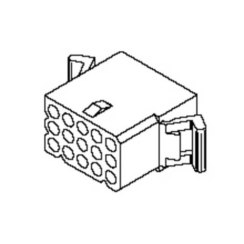 Thumbnail - Molex Stiftgehäuse-Kabel 39-03-3157 1 St. Bulk