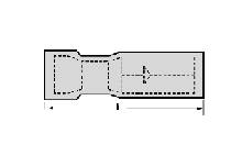 Molex 19039-0017 Ronde connector huls 1 stuk(s) Tape on Full reel