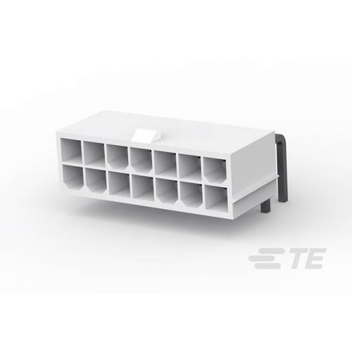 TE Connectivity Einbau-Stiftleiste (Standard) 1-1586041-4 1 St. Tray